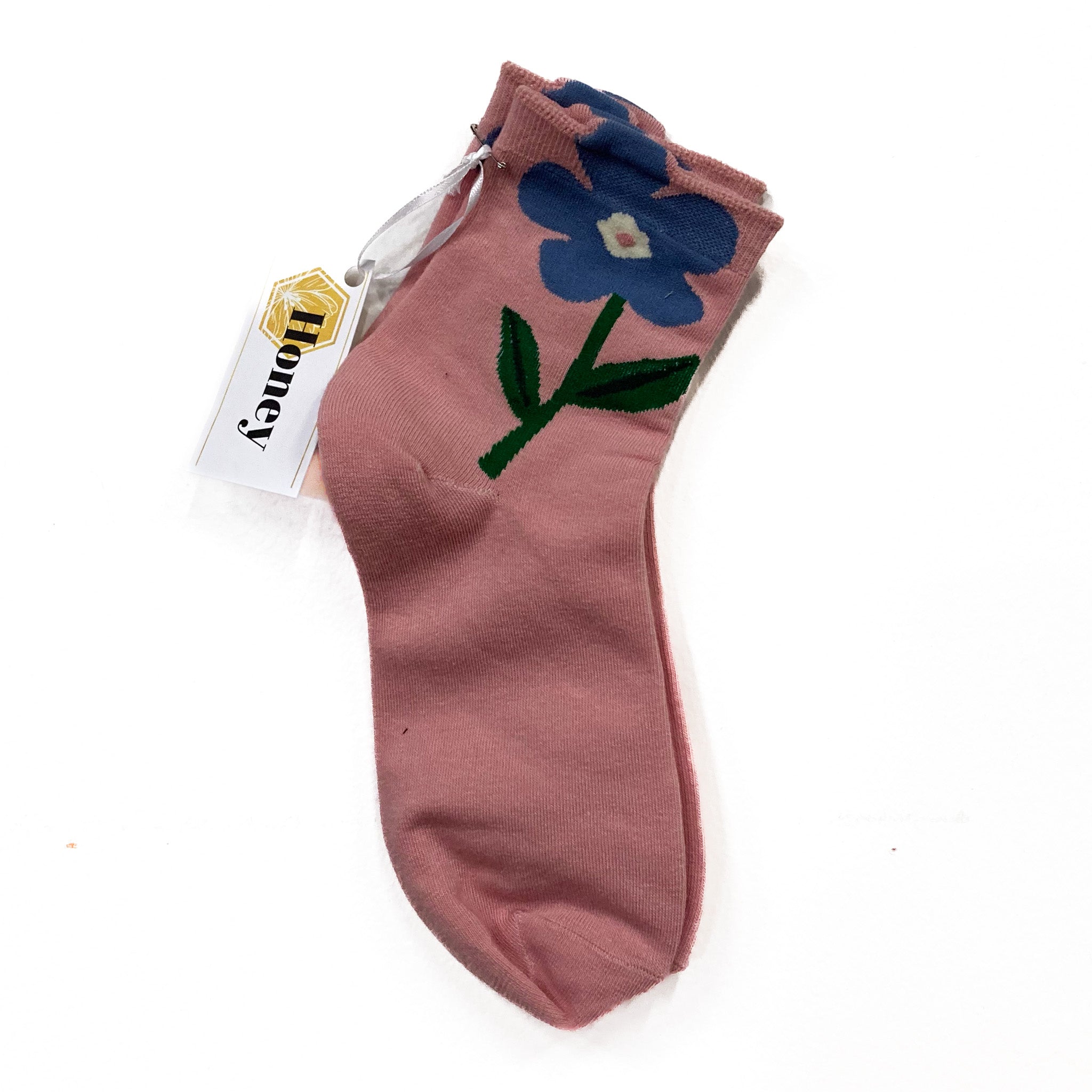 Honey | Floral Socks