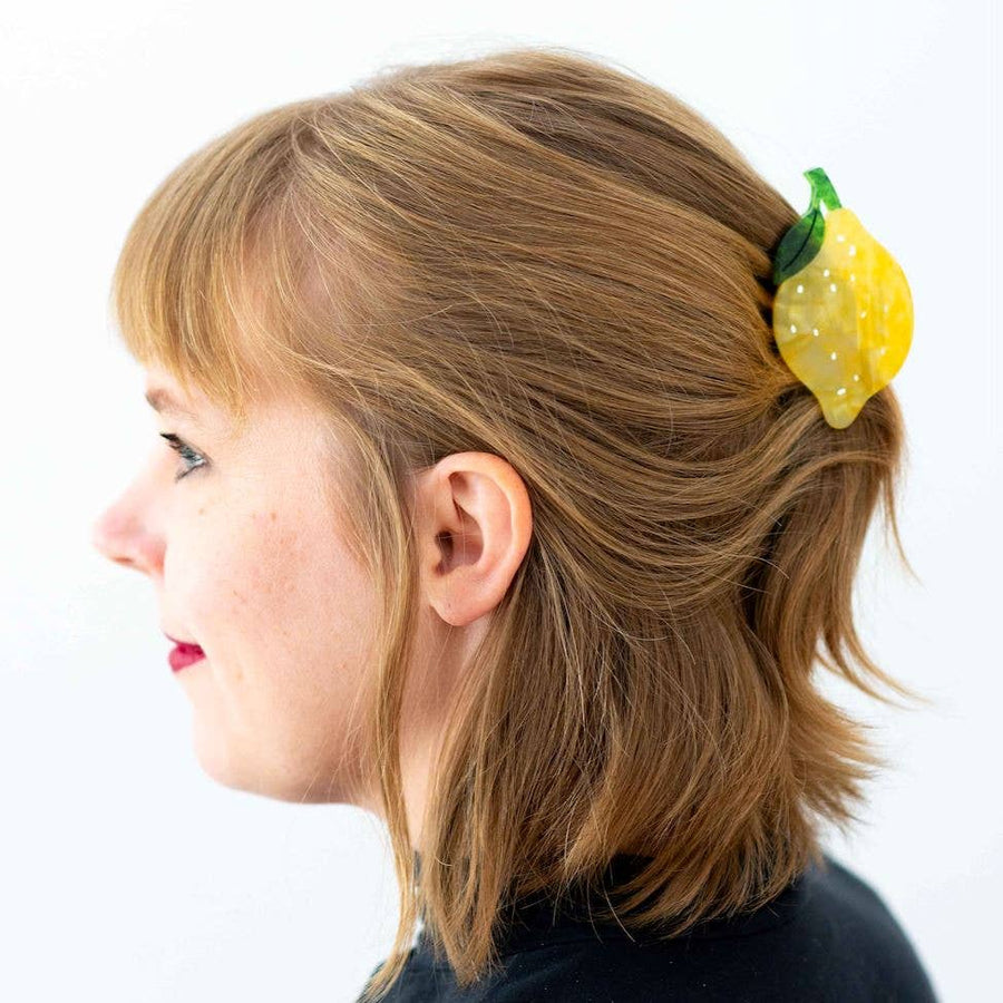 Jenny Lemons | Midi Lemon Hair Claw