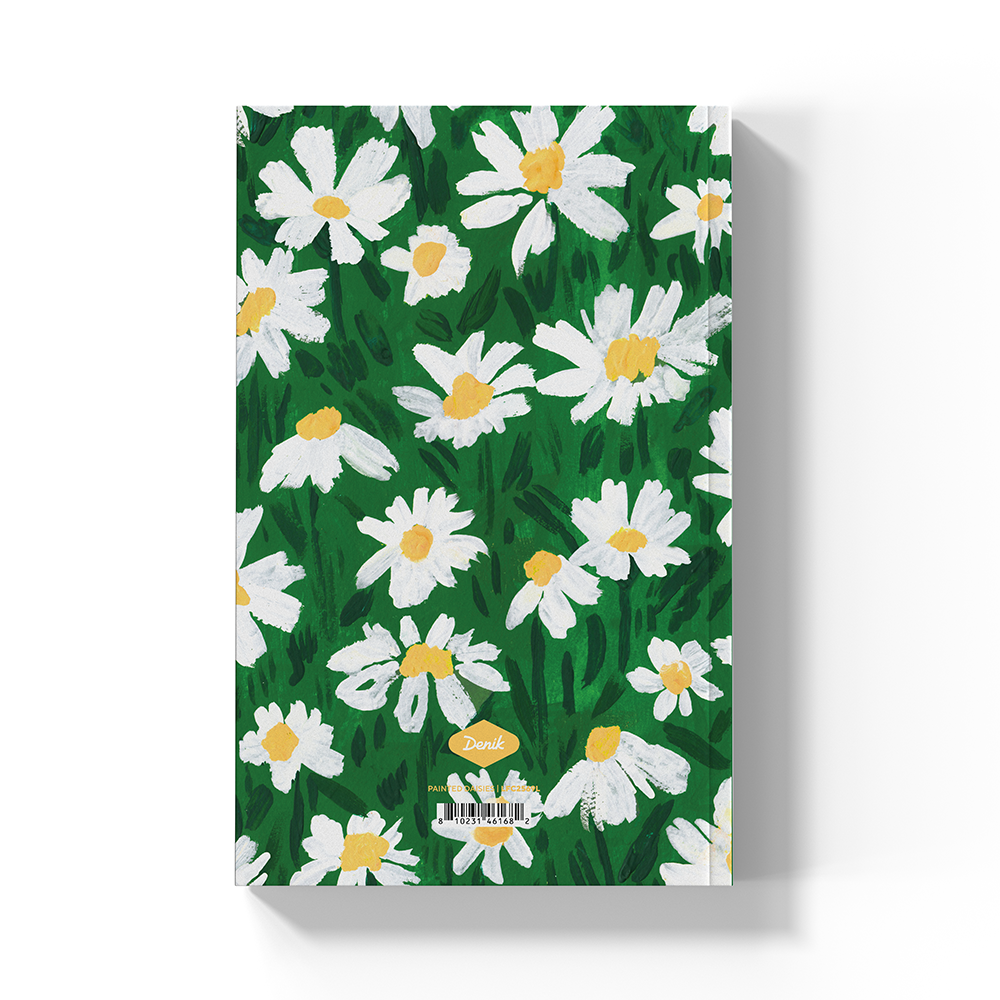 Painted Daisies Classic Layflat Notebook Journal