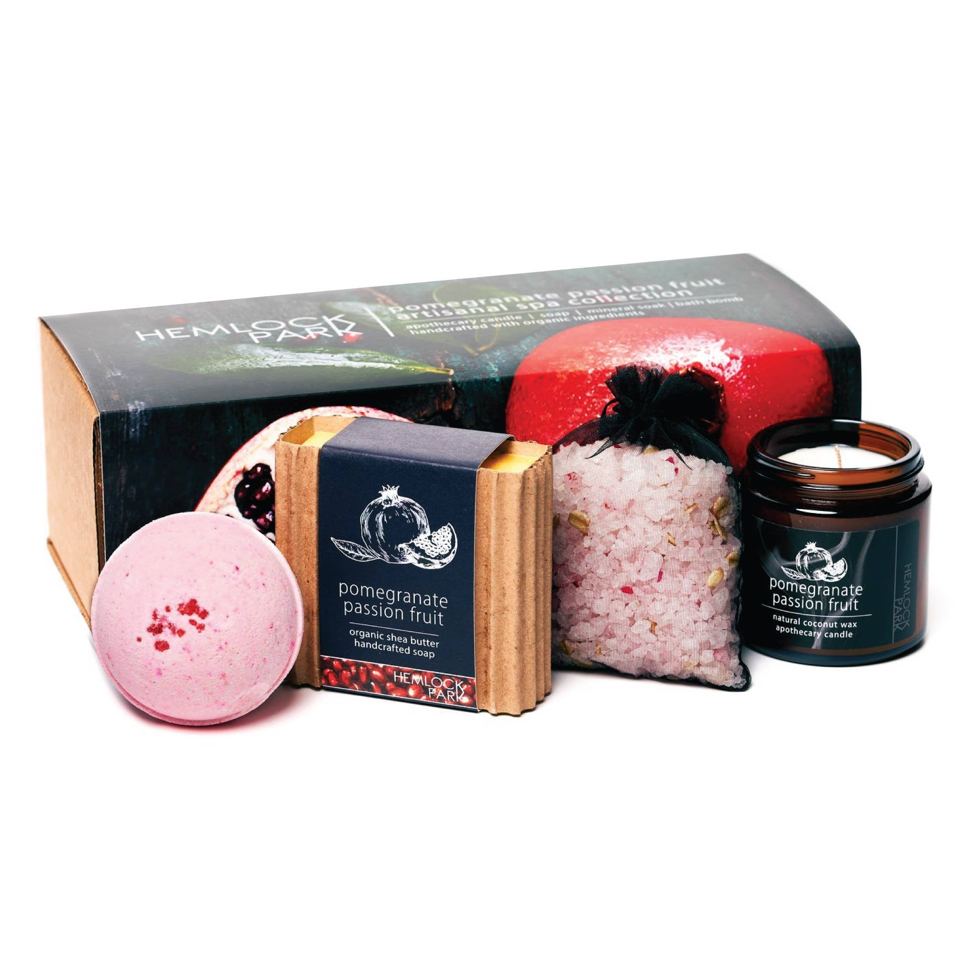 Pomegranate Passion Fruit Spa Gift Box