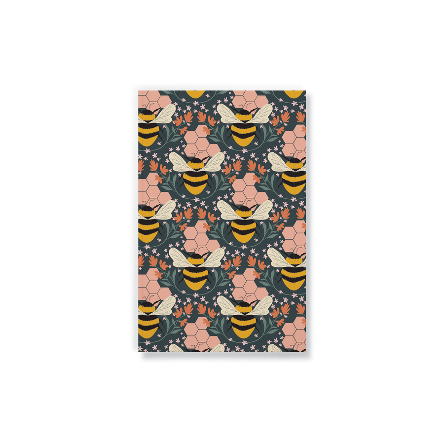 Honeycomb Bee Classic Layflat Journal Notebook