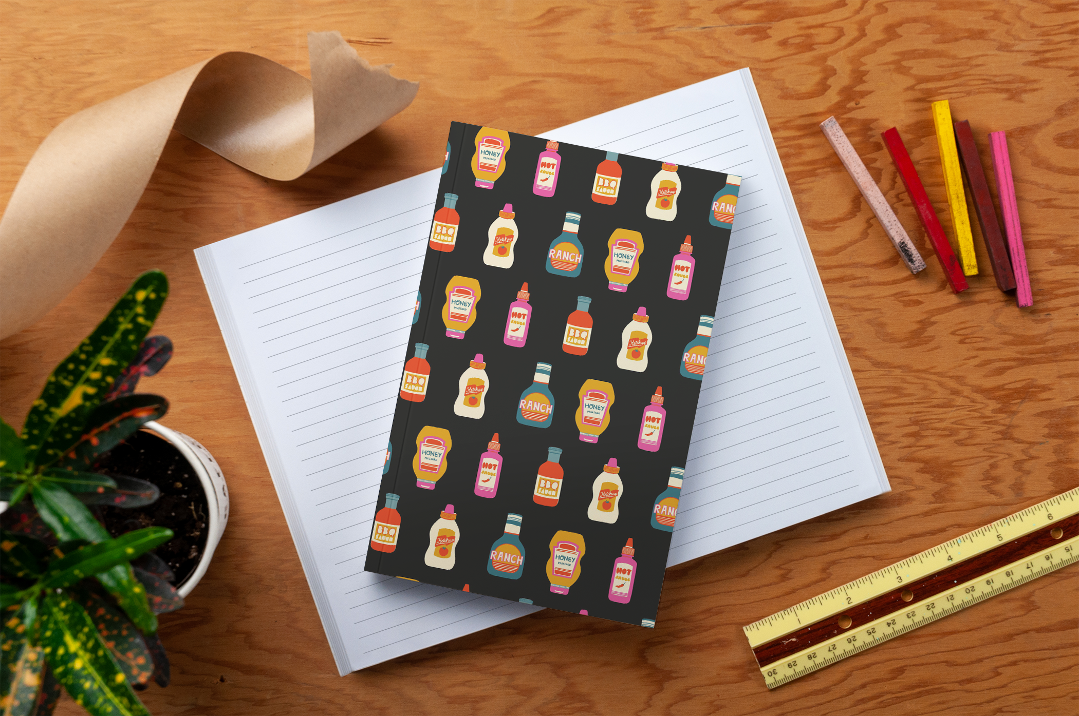 Saucy Classic Layflat Journal Notebook