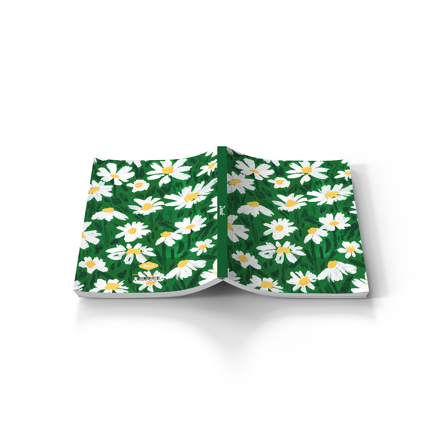 Painted Daisies Classic Layflat Notebook Journal