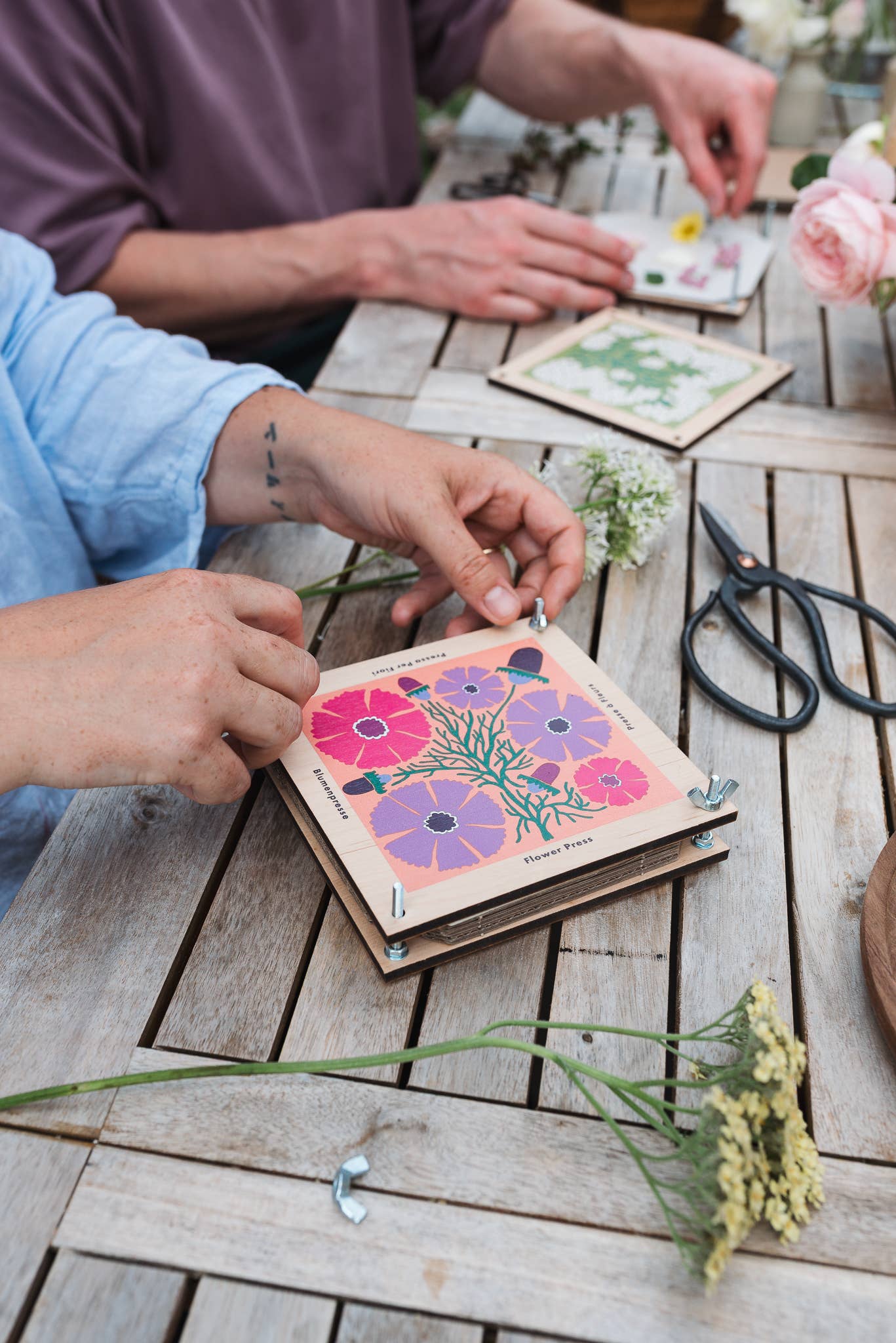 Flower Press | Cosmos Design