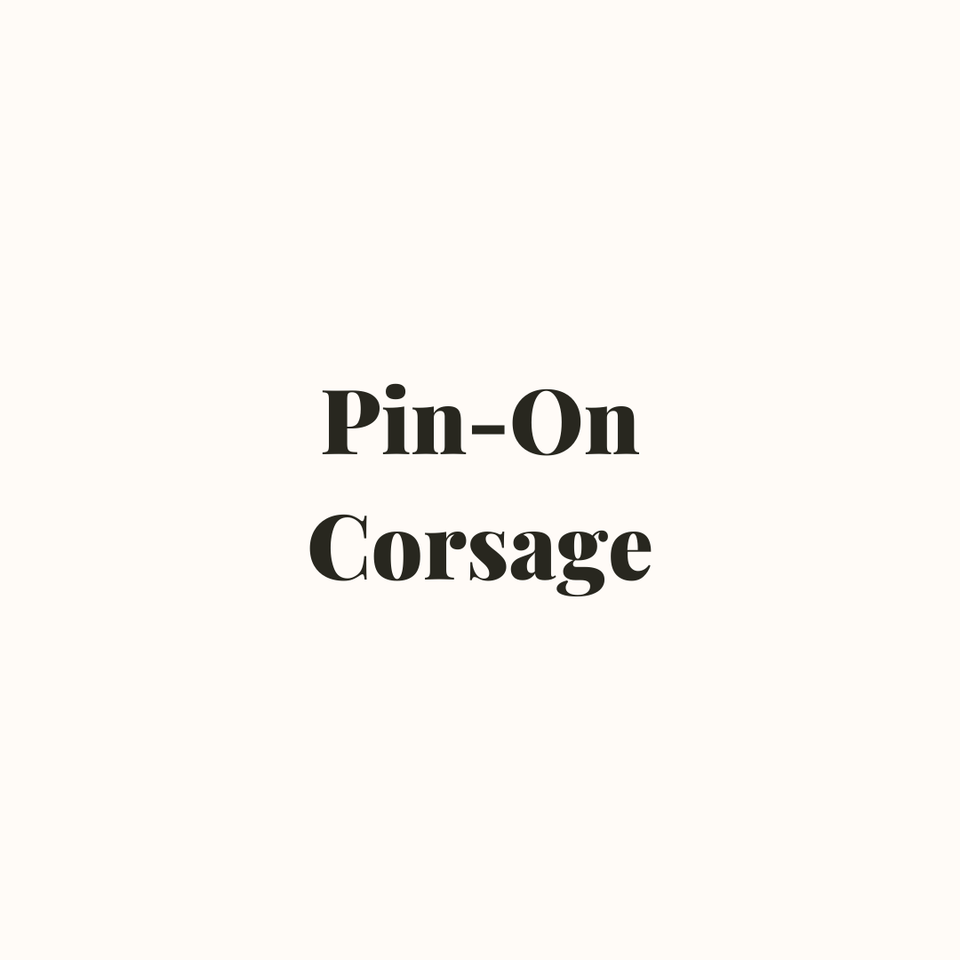 Hive Collection: Pin-On Corsage