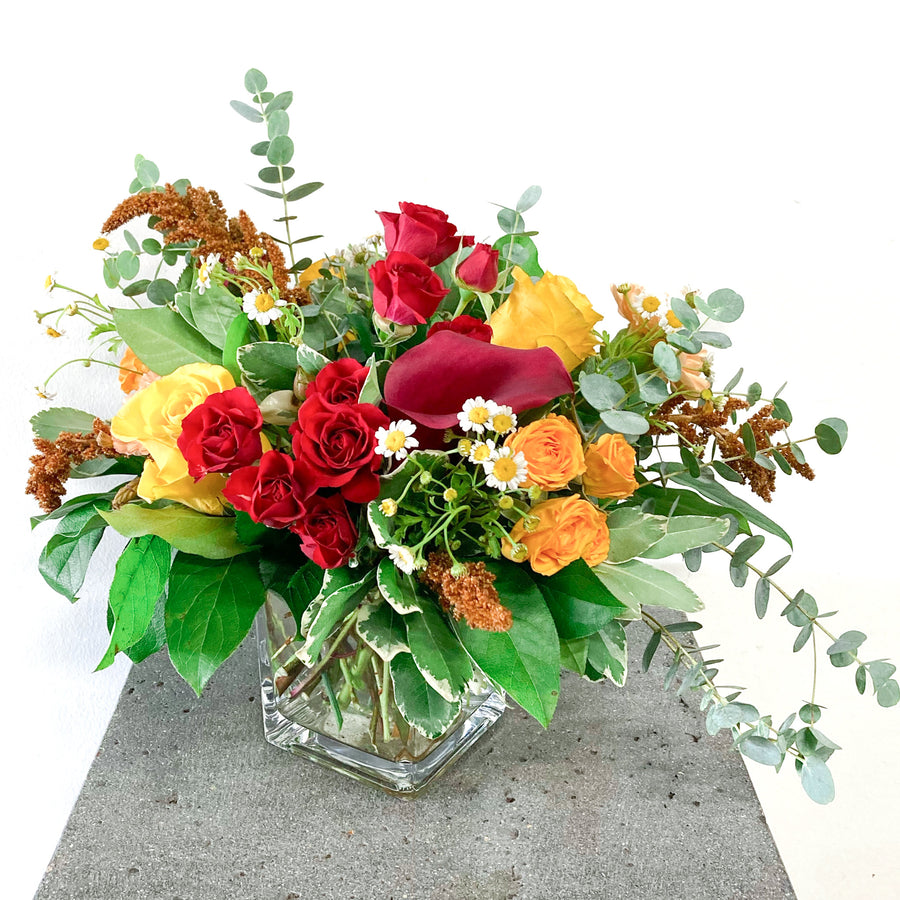 Spiced Cider - Florist Design in Classic Autumn Hues