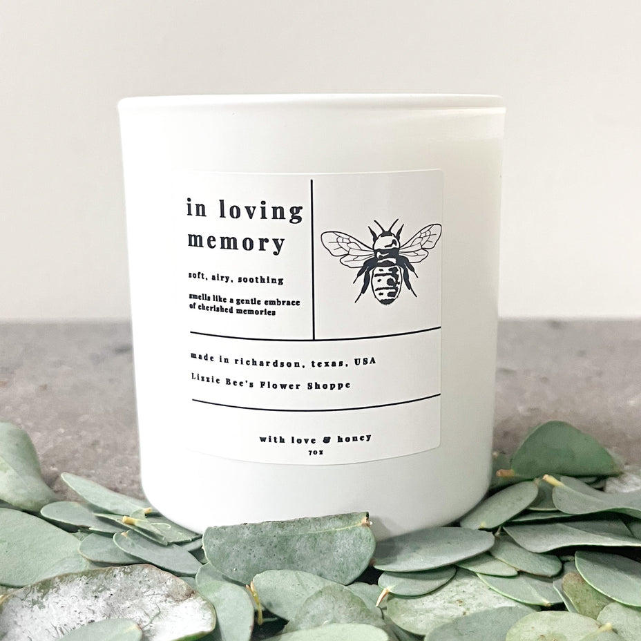 Lizzie Bee's Candle : In Loving Memory