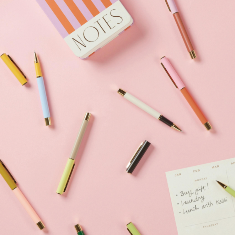 Colorblock Pen Set
