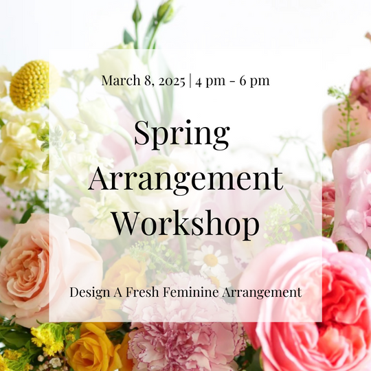 Join Us For A Floral Workshop!