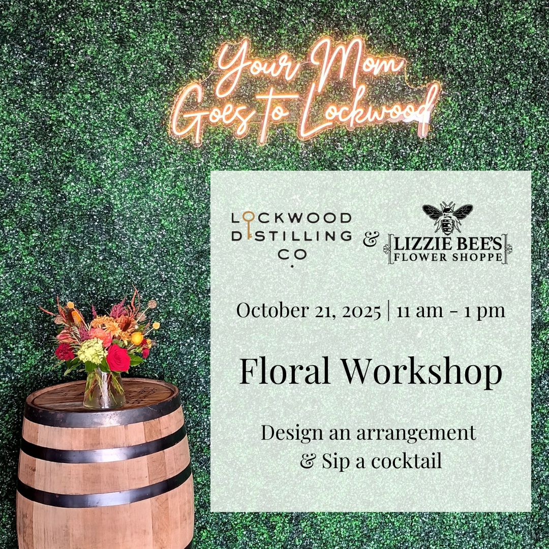 October 21, 2025 | Lockwood and Lizzie's Collab Workshop Ticket