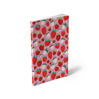 Soft touch layflat notebook journal with smooth cover for everyday writing