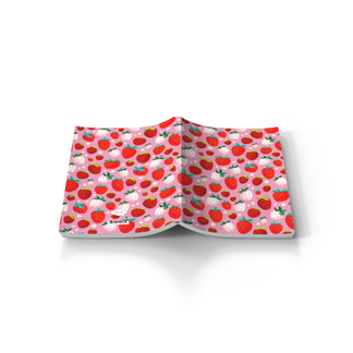 Soft touch layflat notebook journal with smooth cover for everyday writing