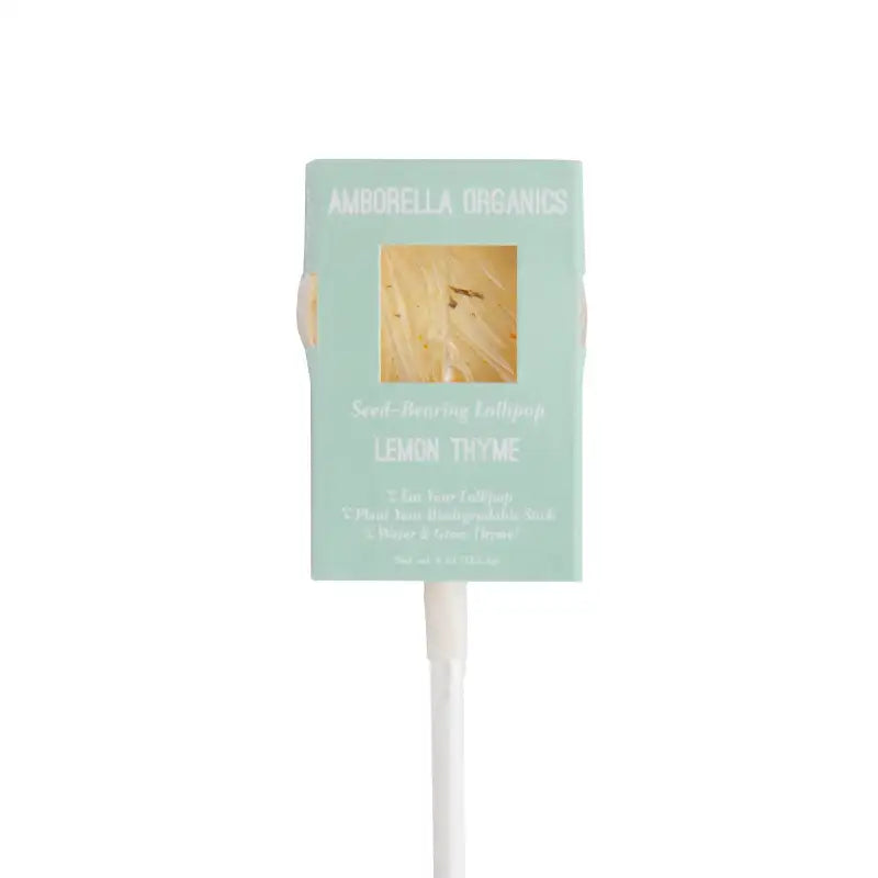 Ambrealla Organics lemon thyme product on a white background
