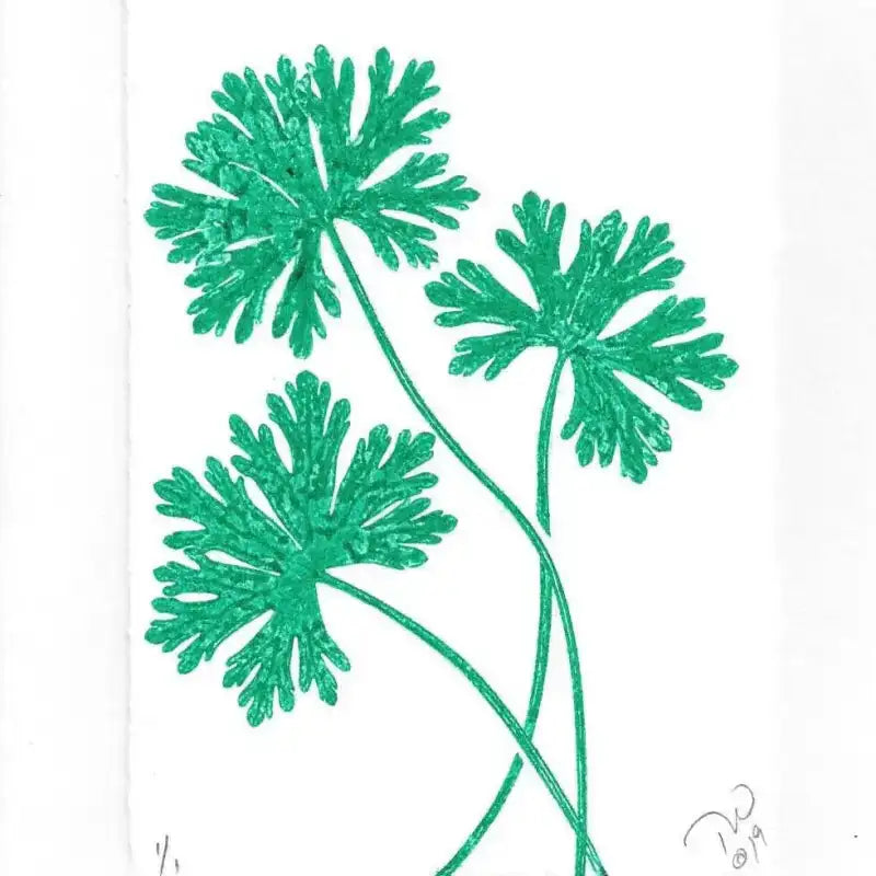 Customizable Botanical Art Card | Floral Illustration Greeting Card