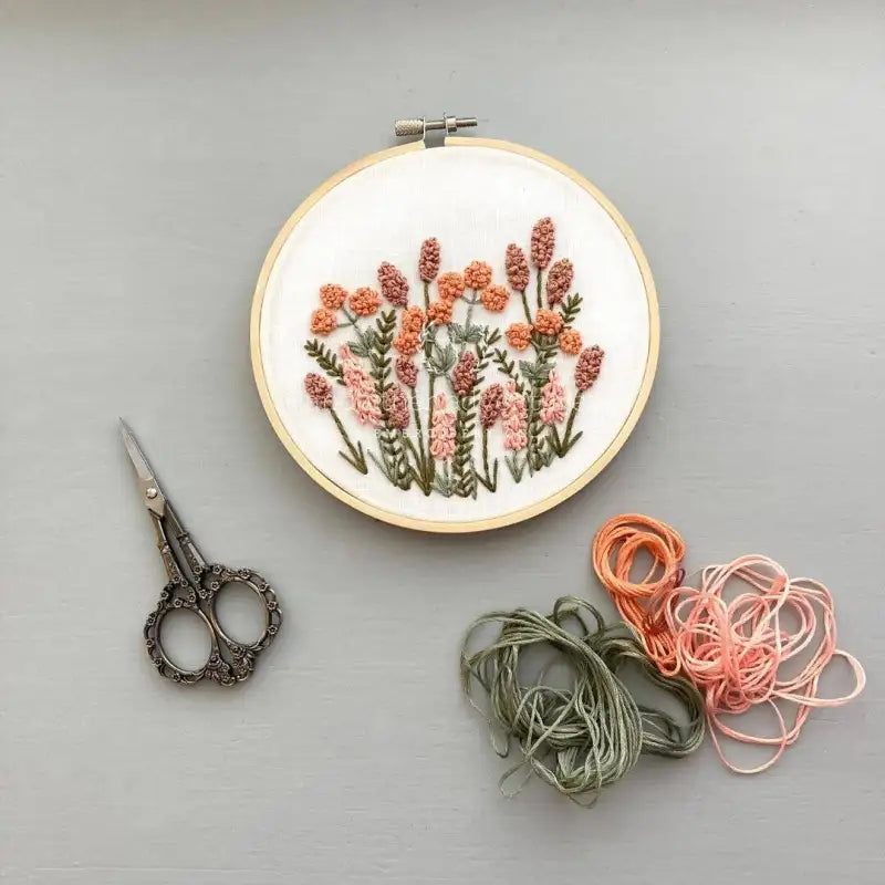 Embroidery Kit Avonlea in Terracotta | DIY Stitch Craft Set