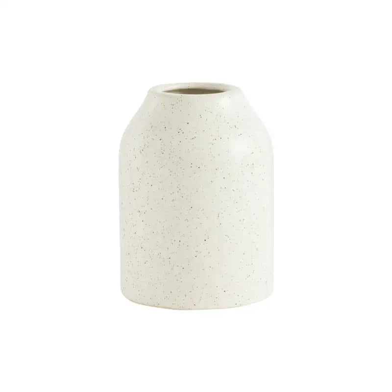 Flynn White Vase on a white background