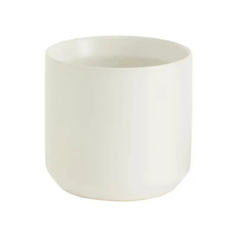 Kendall White Plant Pot Dallas TX Modern Planter