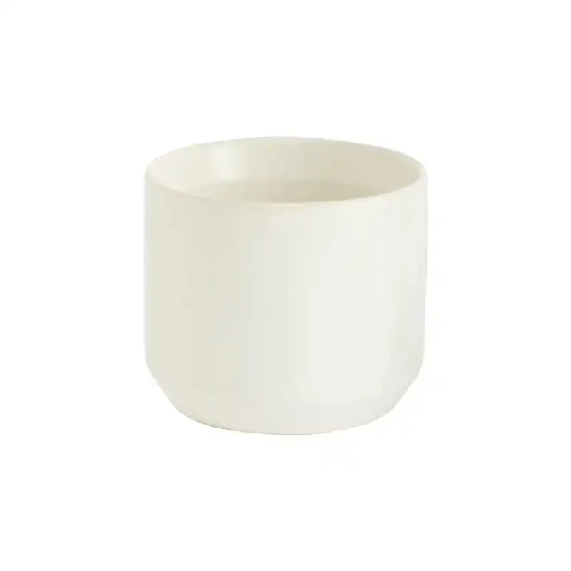 Kendall White Plant Pot Dallas TX Modern Planter