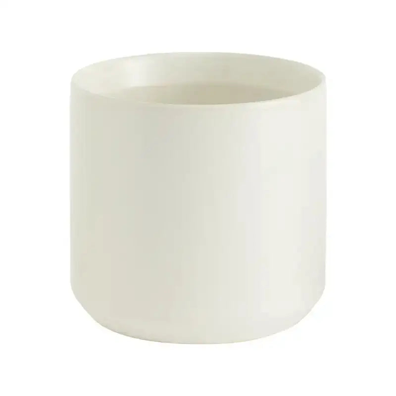 Kendall White Plant Pot Dallas TX Modern Planter