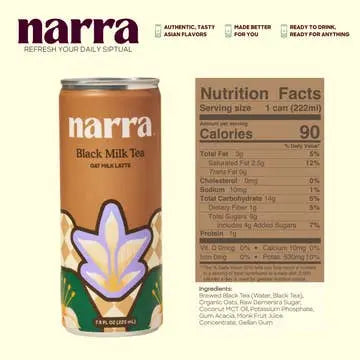 Narra Oat Milk Lattes