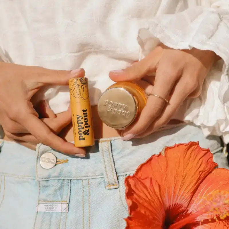 Poppy Pout Wild Honey Lip Care Duo