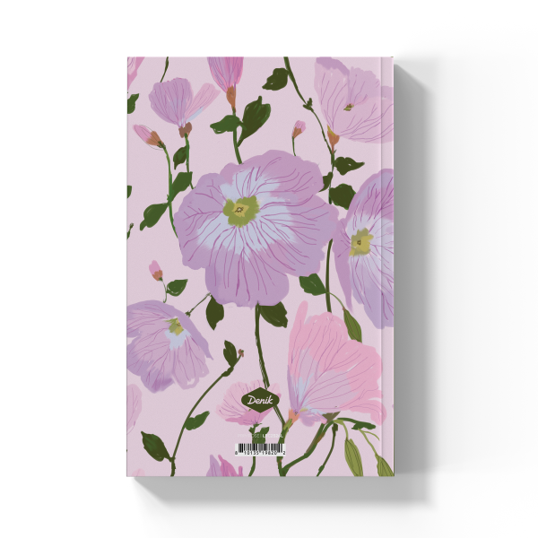 Soft touch layflat notebook journal with smooth cover for everyday writing