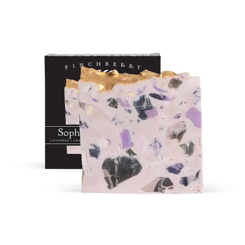 Sophia Soap Vegan-Friendly Gluten-Free Boxed Soap | Natural Tangerine & Lavender Bar