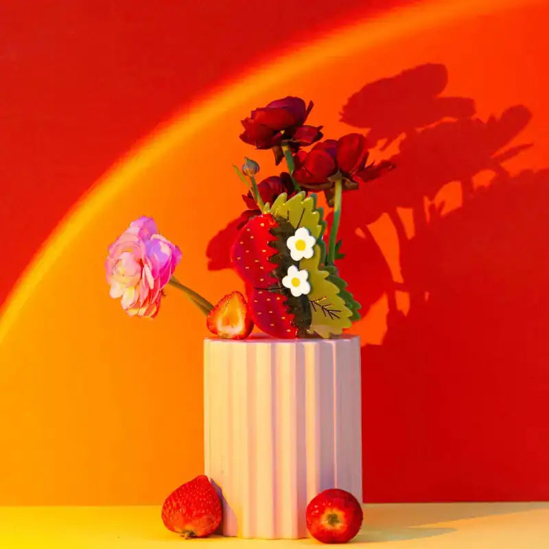 Jenny Lemons | Strawberries and Flowers Hair Claw Accessory