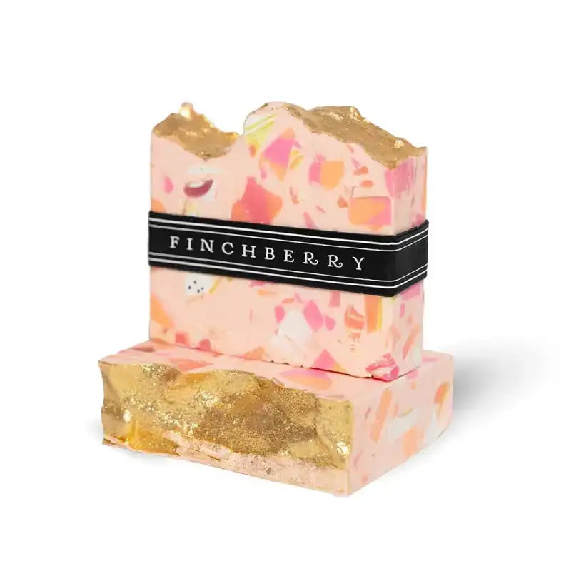 Goldie Handmade Terrazzo Vegan Soap | Grapefruit & Bergamot Artisan Bar