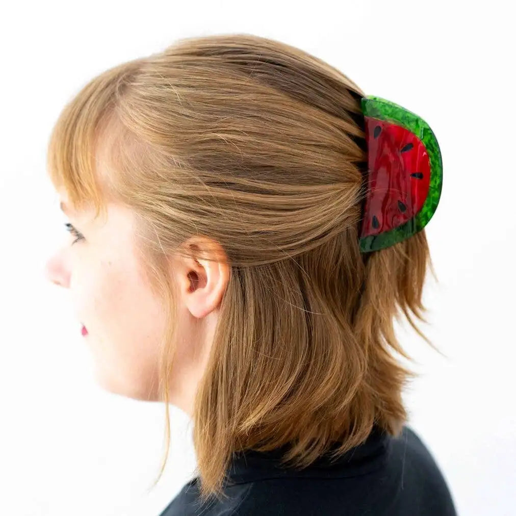 Jenny Lemons | Large Watermelon Hair Claw