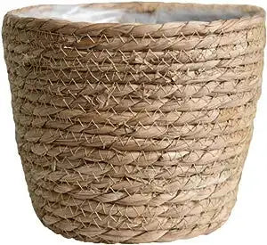 Whicker Basket Planter woven decorative plant basket