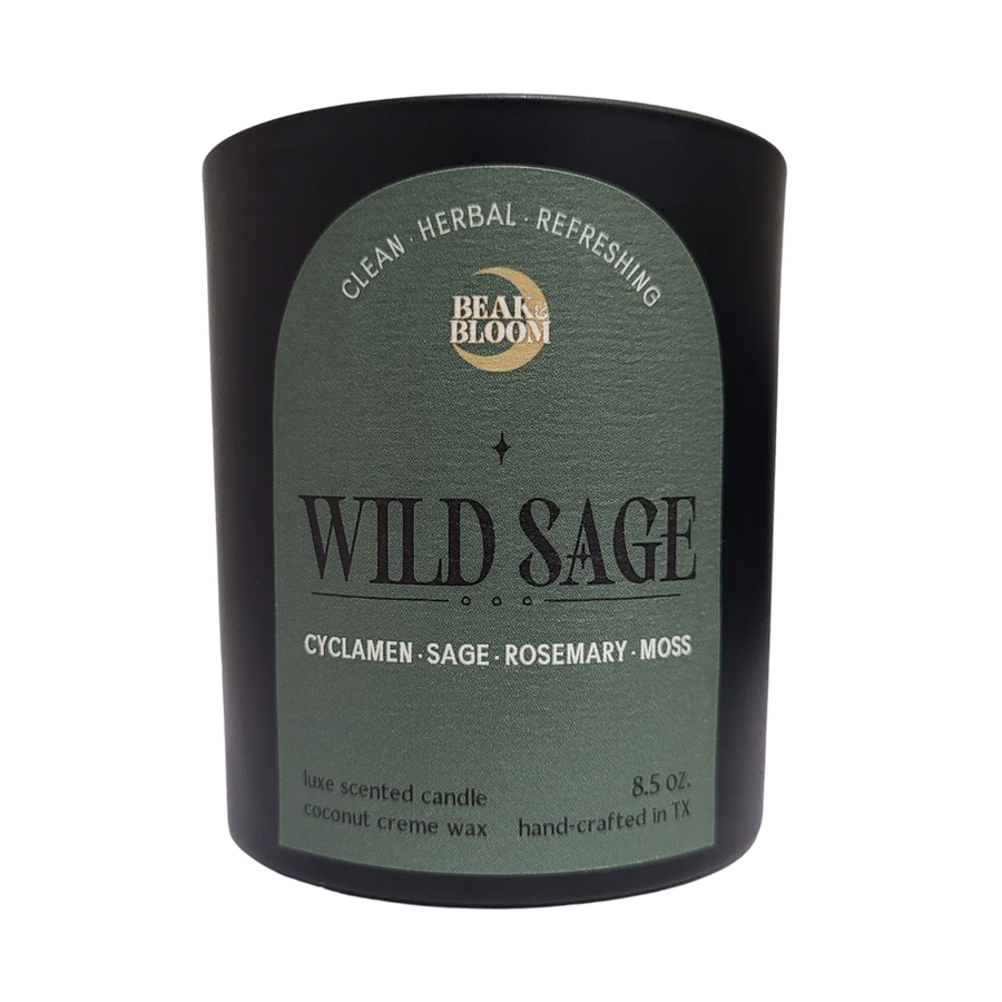 Beak & Bloom | Wild Sage Candle