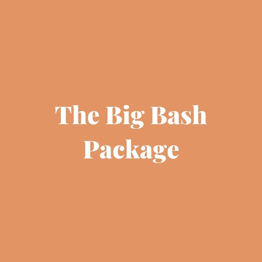 Hive Collection: The Big Bash Package in Boho Honey |  - Lizzie Bee's Flower Shoppe