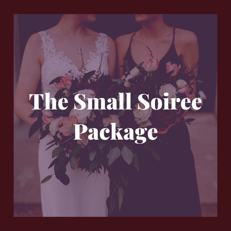 Hive Collection: The Small Soiree Package in Royal Romance |  - Lizzie Bee's Flower Shoppe