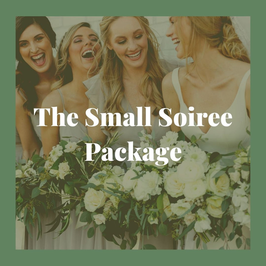 Hive Collection: The Small Soiree Package in Alabaster Bumble |  - Lizzie Bee's Flower Shoppe