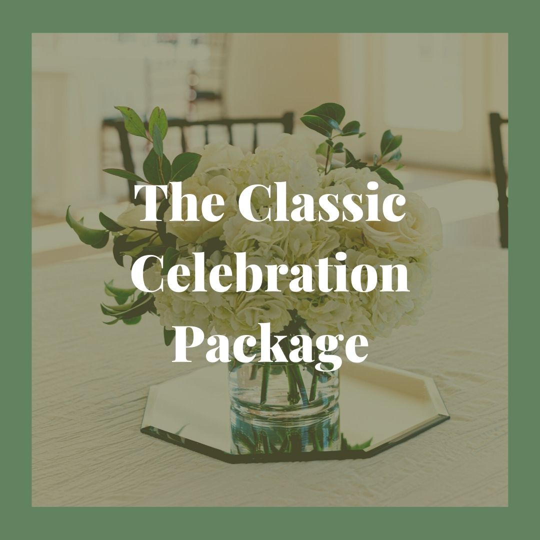 Hive Collection: The Classic Celebration Package in Alabaster Bumble |  - Lizzie Bee's Flower Shoppe
