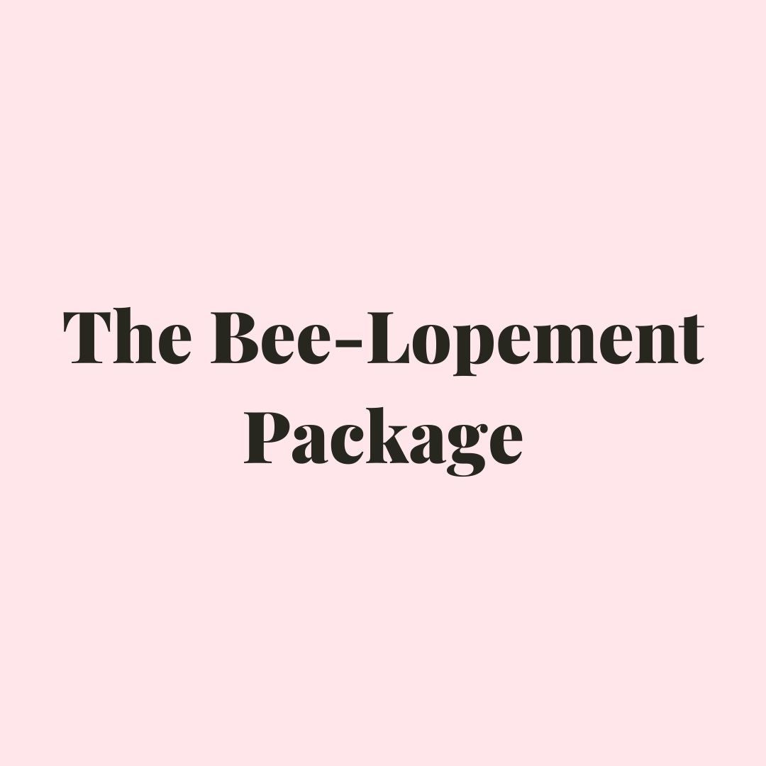 Hive Collection: The Bee-Lopement Package in Blushing Bee |  - Lizzie Bee's Flower Shoppe
