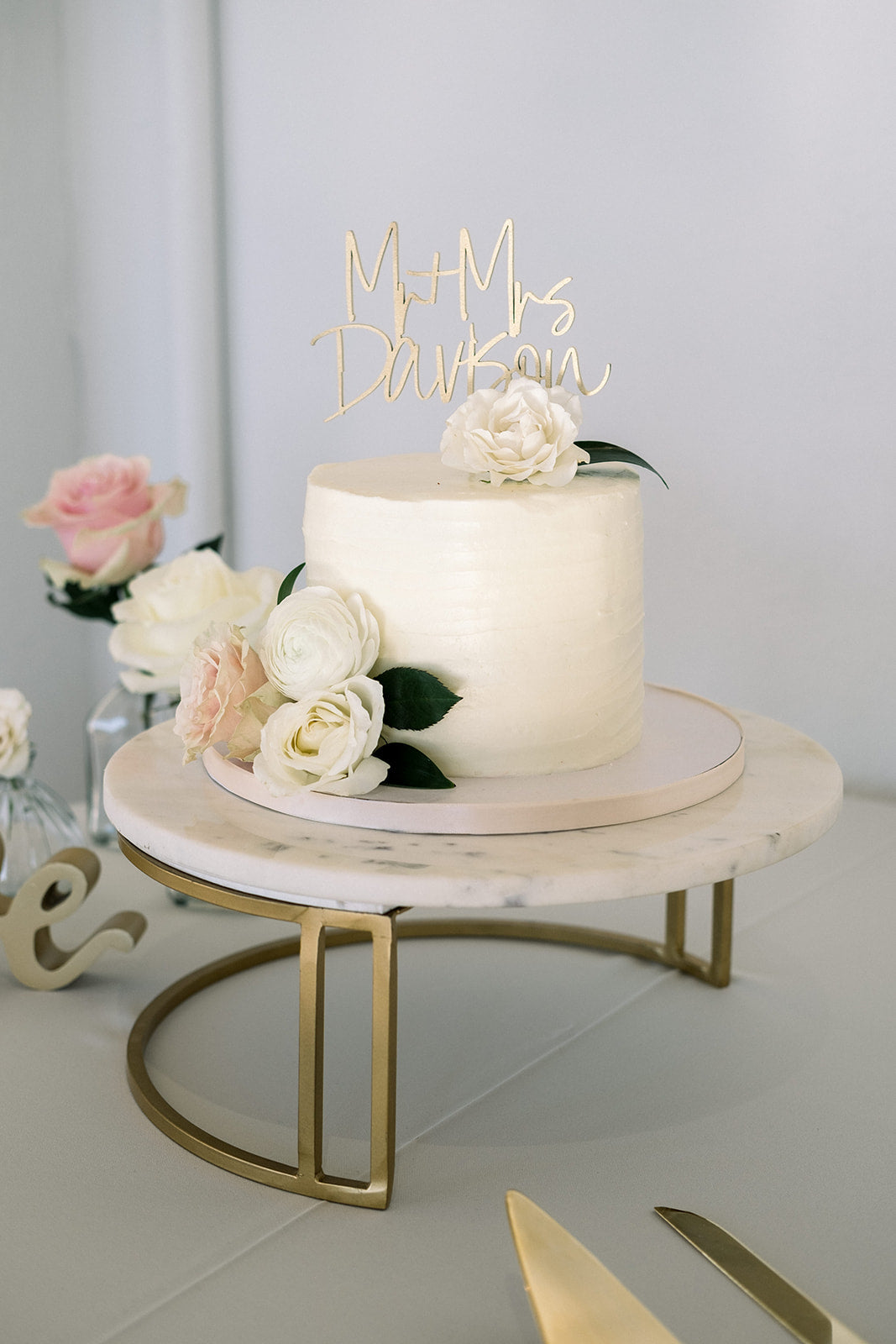 Hive Collection: Cake Flowers in Blushing Bee |  - Lizzie Bee's Flower Shoppe