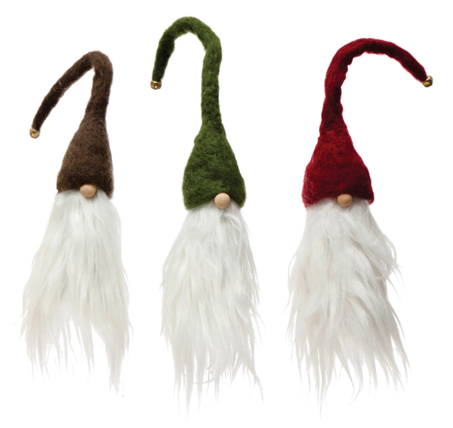 Woolly Gnome Bottle Toppers