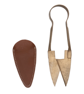 Garden Shears With Leather Case
