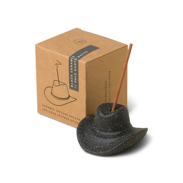 COWBOY HAT INCENSE HOLDER