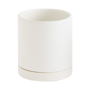 Romey Pot - White | Pots & Planters - Lizzie Bee's Flower Shoppe